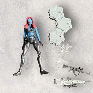 Marvel Leggende Mystique 6 " Figura & Stand Epica Heroes x-Men x-Mutants